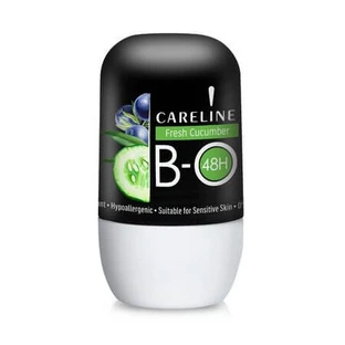 Roll-on anti-transpirant deodorant, komkommer, 75 ml, Careline