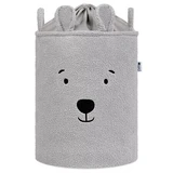 Faltbarer Aufbewahrungskorb, Boucle Bear, 43 l, Sipo
