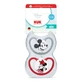 Set suzete Perfect Match Air, Disney Mickey, 0-6 luni, 2 bucati, Nuk