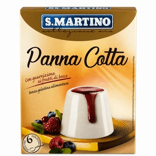 Gluten-Free Panna Cotta Mix with Berries, 105 g, S.Martino