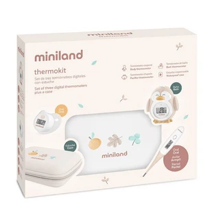 Juego de termómetros Thermokit de 3 piezas, Valencia, Miniland