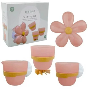 Badespielzeug-Set „Blumen“, ab 10 Monaten, Little Dutch