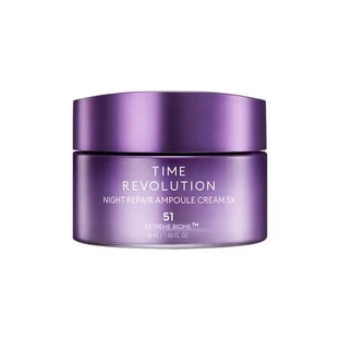 Time Revolution Night Repair Ampoule 5X, crema facial reafirmante, 50 ml, Missha