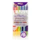 Dual-tip color-changing markers, 10 colors, 6-pack, Strigo
