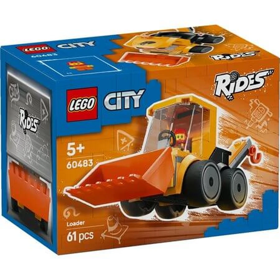 Construction Loader, Ages 5+, 60483, Lego City
