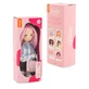Premium Sweet Sisters Plush Doll, 32 cm, Billie in a Checkered Shirt, Ages 3+, Orange Toys