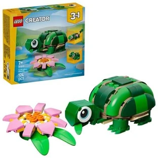 Schildpad met waterlelie, vanaf 7 jaar, 31377, 124 onderdelen, Lego Creator 3-in-1