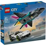 Jet Plane vs. Car, Ages 6+, 60489, Lego City