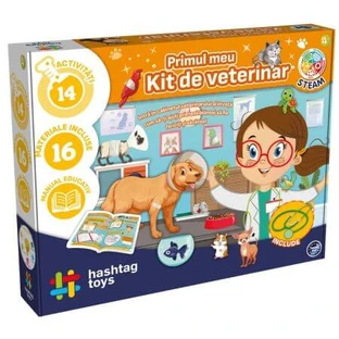 My First Veterinarian Kit, Ages 4+, Hashtag Toys