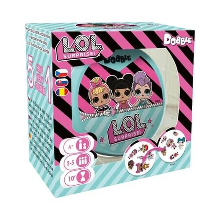 Juego Dobble, a partir de 4 años, LOL Surprise