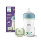 Avent Natural Response-flesenset voor 3–6 maanden + ultrazachte fopspeen voor 0–6 maanden, SCD838/17, Philips