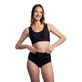 Compressieondergoed met hoge taille, S, zwart, slip, 1 stuk, Norseli