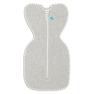 Sac de dormit pentru infasat bebelusi Swaddle Up, Marimea M, 1 TOG, Gri, 1 bucata, Love to Dream