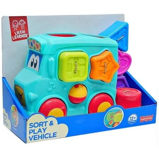 Sortierspiel, „The Happy Bus“, ab 12 Monaten, Little Learner