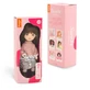 Premium Sweet Sisters Plush Doll, 32 cm, Sophie in a Denim Skirt, Orange Toys