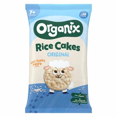 Bio Clouds Rice Cakes, 7 months+, 40 grams, Organix