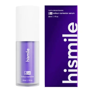 V34 Colour Corrector Optical Teeth Whitening Serum, 30 ml, Hismile