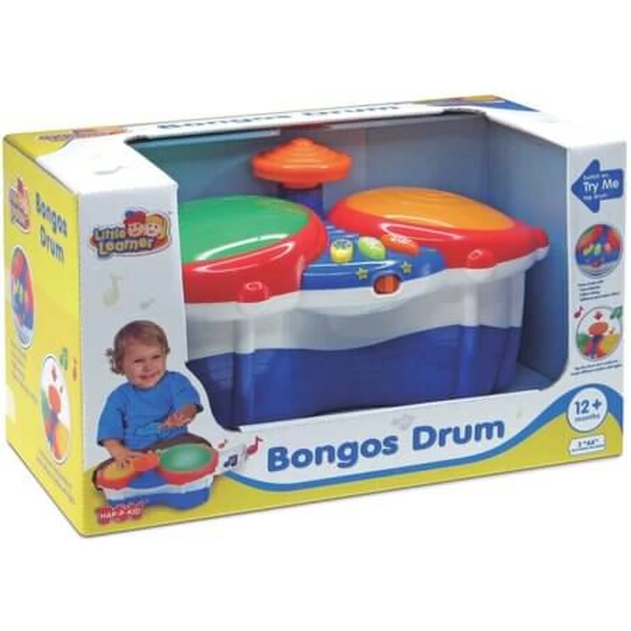 Musikspielzeug, Bongotrommel, ab 12 Monaten, Little Learner