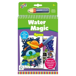 Water Magic – Wiederverwendbares Malbuch auf Wasserbasis, Weltraum, ab 3 Jahren, Galt