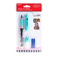 You &amp; Me Pen with Eraser, Turquoise, Daco