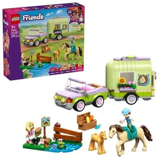 Horse and Foal Trailer, Ages 7+, 42695, 279 pieces, Lego Friends
