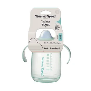 Training Cup with Lid, Green, +6 months, 240 ml, Tommee Tippee