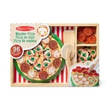 Houten speelset, Pizza Party, vanaf 3 jaar, 6074863, Melissa & Doug