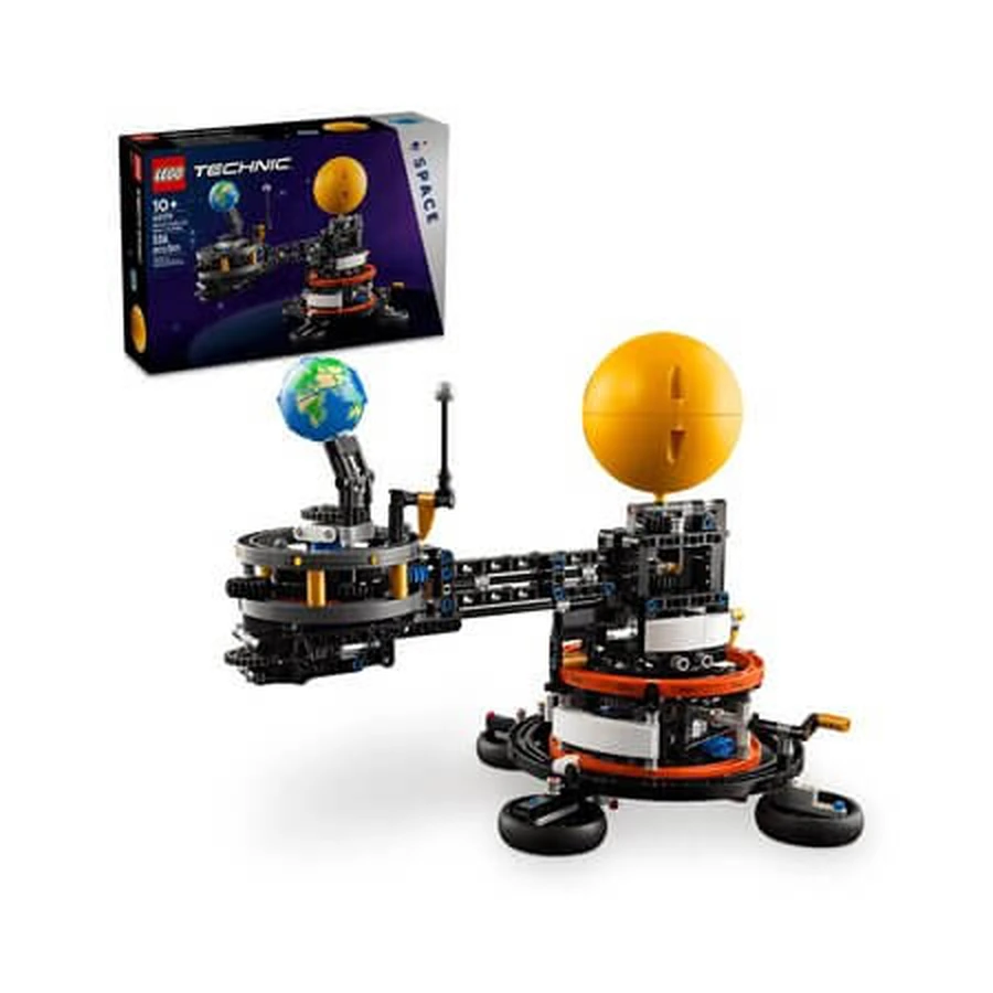 El planeta Tierra y la Luna en órbita, a partir de 10 años, 42179, 526 piezas, Lego Technic