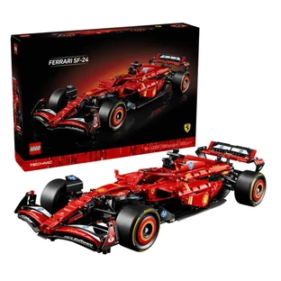 Coche de Fórmula 1 Ferrari SF-24 de Lego Technic, a partir de 18 años, 42207, Lego