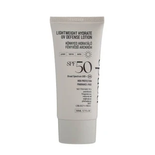 Lozione idratante leggera con SPF 50 Lightweight Hydrate UV Defense, 50 ml, Nerds
