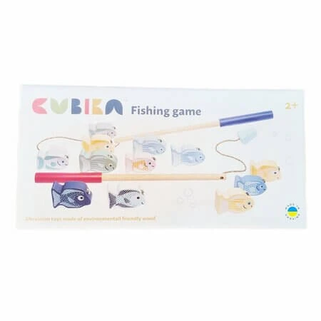 Wooden Toy, Little Fisherman, Ages 2+, Cubika
