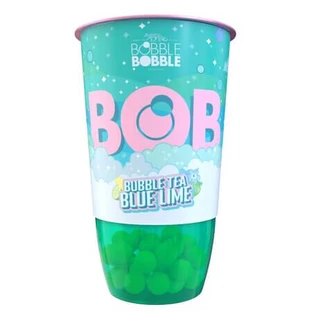 Getränk auf Basis von blauem Limetten-Tee, 360 ml, BOB Bubble Tea