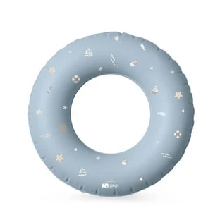 Bouée gonflable pour enfants, 50 cm, bleue, 3 à 6 ans, Sipo