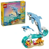 Zeedieren, prachtige dolfijnen, vanaf 9 jaar, 31385, 542 onderdelen, Lego Creator 3-in-1
