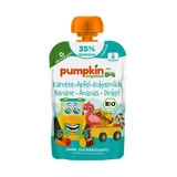 Organic Puree with Carrot, Apple, Coconut, Banana, Pineapple, and Spelt, 6 months+, 100 g, Pumpkin Organics