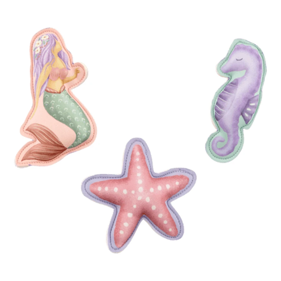 Jouets de bain, Sirène de rêve, à partir de 3 ans, lot de 3 pièces, Little Dutch