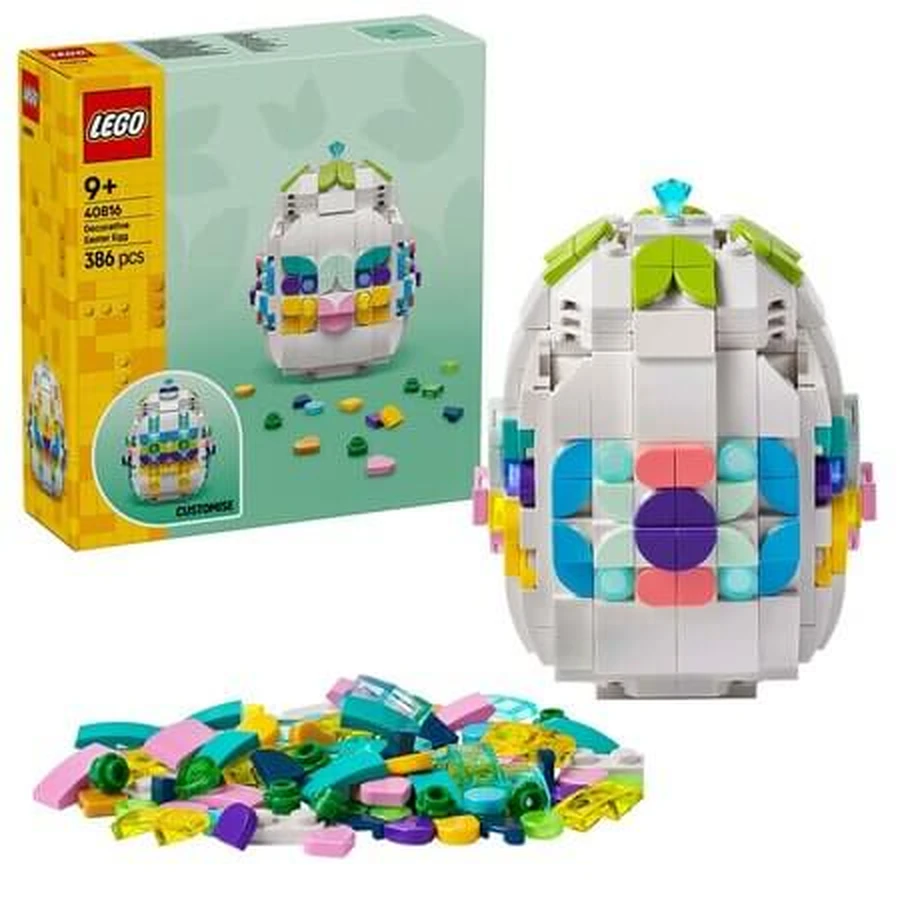 Œuf de Pâques décoratif, à partir de 9 ans, 40816, 386 pièces, Lego