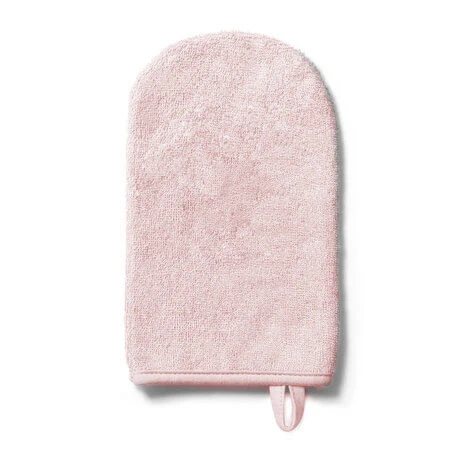 Bamboo Fiber Bath Glove, Pink, 1 piece, Babyono