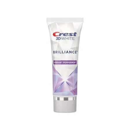 Toothpaste, 3D White Brilliance, 130 g, Crest
