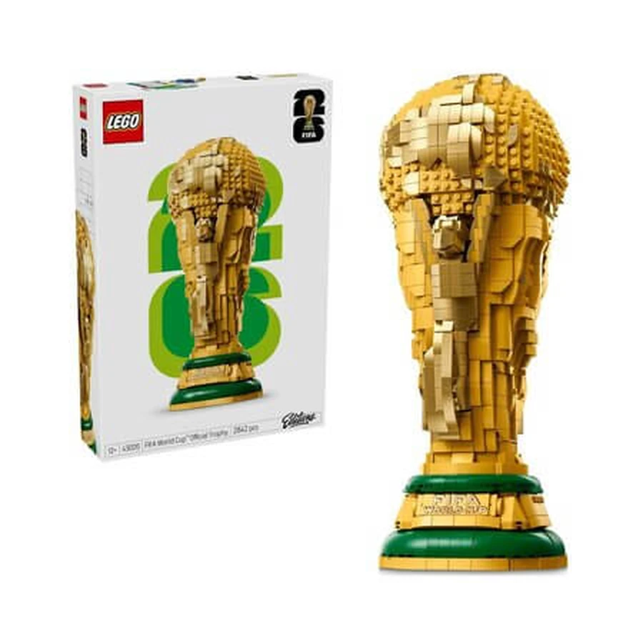 Official FIFA World Cup Trophy, Ages 12+, 43020, 2,842 pieces, Lego