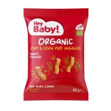Organic Oat and Corn Puffs with Tomato Flavor, 12 months+, 35 g, Hey Baby