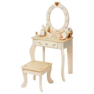 Coiffeuse pour enfants, beige, Elly, à partir de 3 ans, Milly Mally