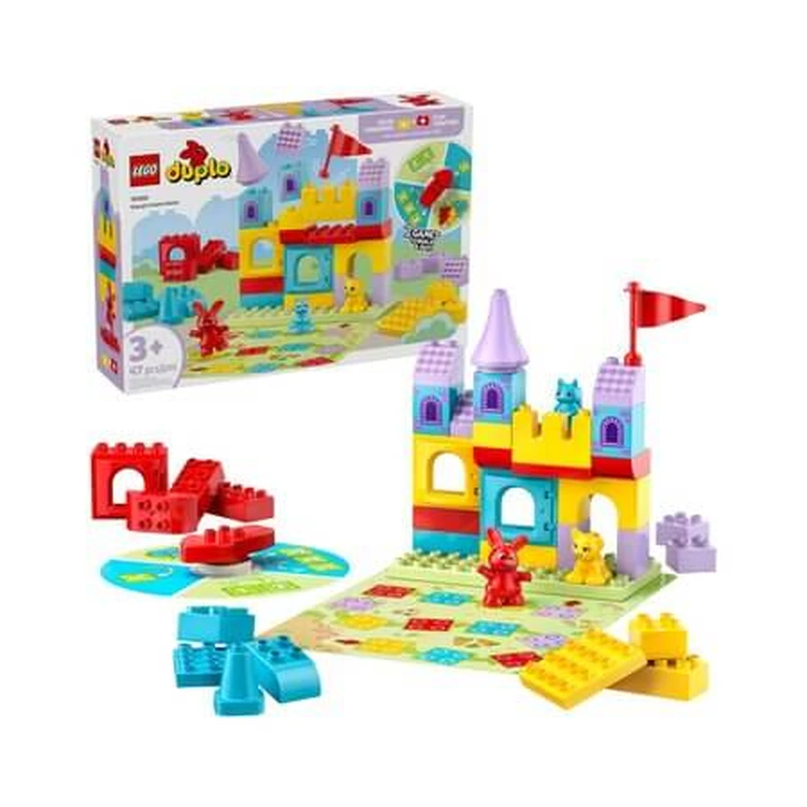 Set del castillo de Saltaretei, a partir de 3 años, 10450, 47 piezas, Lego Duplo