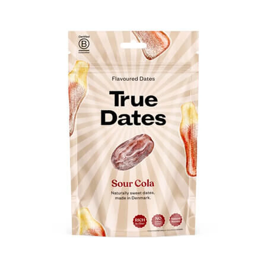 Pitted Dates, Sour Cola, 100 g, True Dates