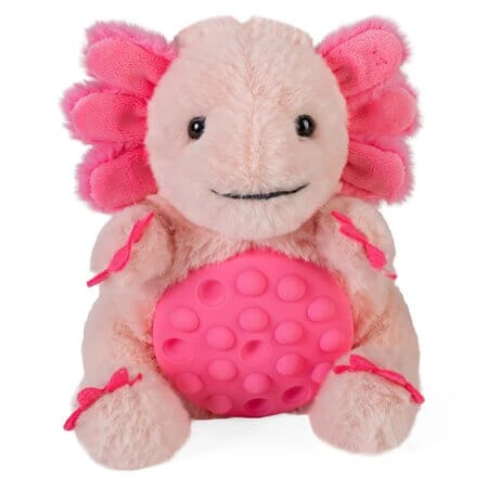 Poppykins Plush Toy, 19 cm, Axolot Mini, Wild Republic
