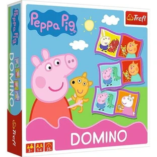 Peppa Pig-dominospel, vanaf 3 jaar, Trefl