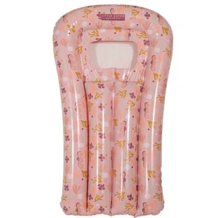 Matelas gonflable Ocean Dreams pour enfants, rose, à partir de 3 ans, 1 pièce, Little Dutch