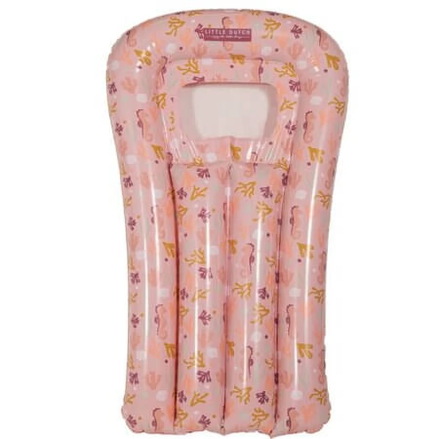 Matelas gonflable Ocean Dreams pour enfants, rose, à partir de 3 ans, 1 pièce, Little Dutch