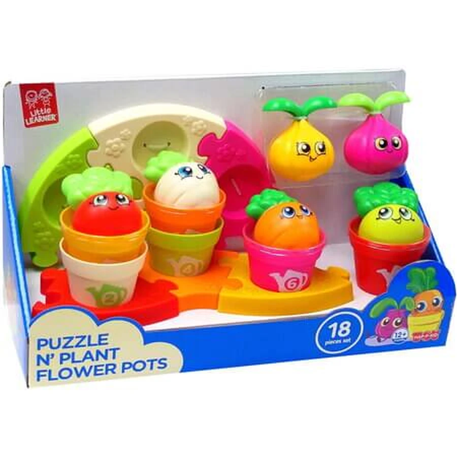 Juego de emparejar, Happy Garden, a partir de 12 meses, Little Learner