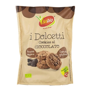 Bio-Schokoladenkekse ohne Gluten, 100 g, ViviBio